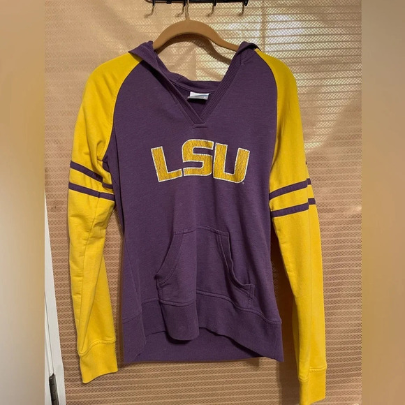 Columbia Tops - COLUMBIA~LSU~ HOODIE~ MEDIUM